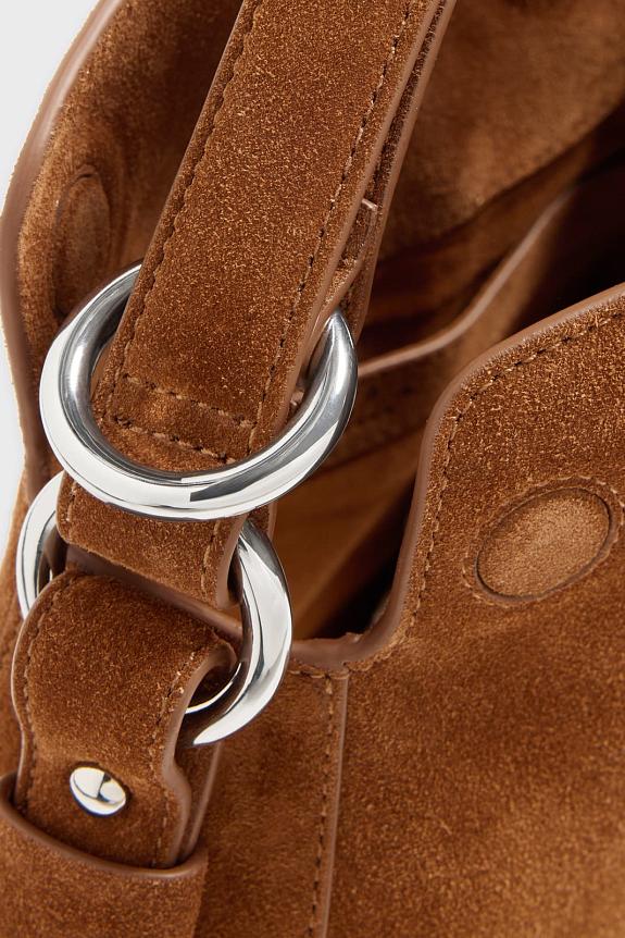 Holzweiler Bud Suede Bag Mini Camel